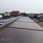 Plane Horizontal Roller Shutter for Outdoor OTS Glass Roof Aluminium