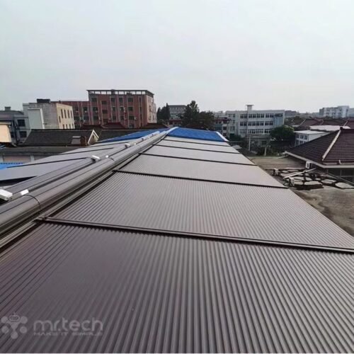 Plane Horizontal Aluminium Roller Shutter for Outdoor OTS Glass Roof Roller Roof Shutter