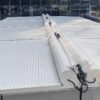 Plane Horizontal Roller Shutter for Outdoor OTS Glass Roof Aluminium