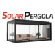 Solar Powered Louvered Roof Aluminum Pergola