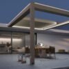 Storm Proof Motorized Retractable Louver Pergola
