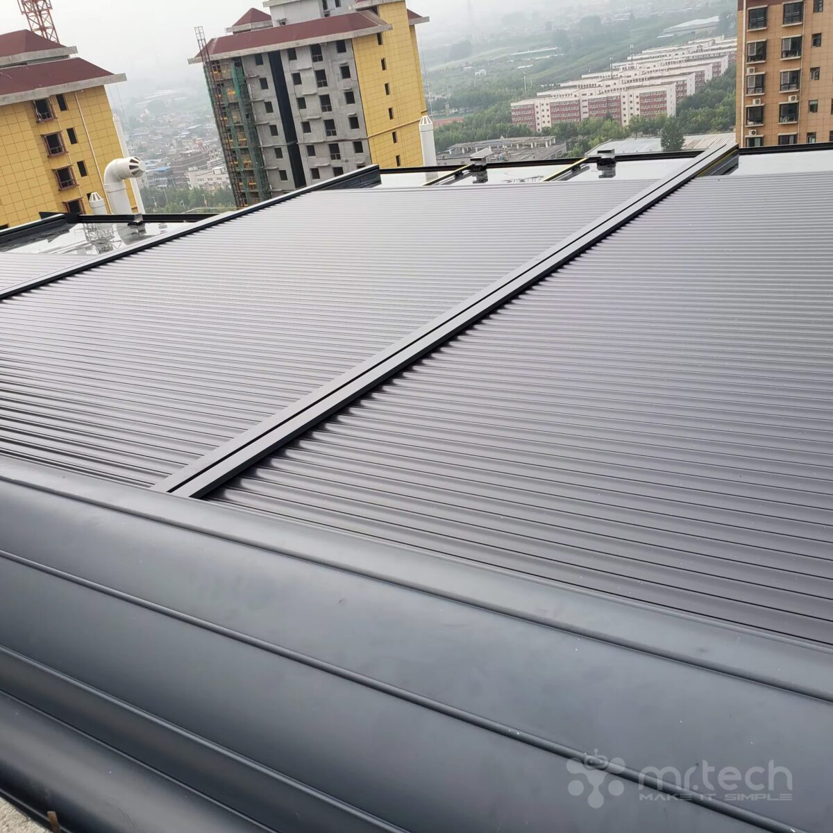 Waterproof Automatic Aluminium Horizontal Rolling Shutters