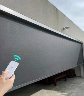 Waterproof Outdoor Roller Zip Blinds