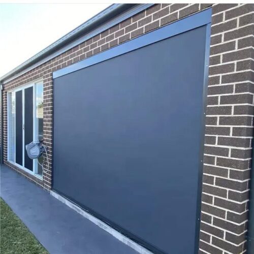 Waterproof Outdoor Roller Zip Blinds