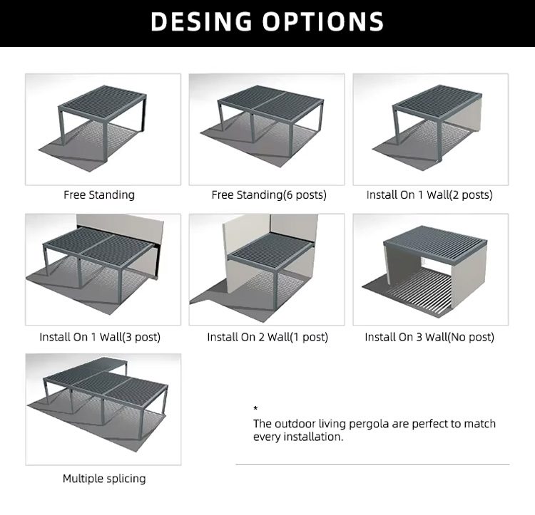 Aluminum Alloy Profile Metal Transom Upright Raw Materials Aluminum Pergola
