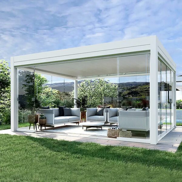 Aluminum Alloy Profile Metal Transom Upright Raw Materials Aluminum Pergola