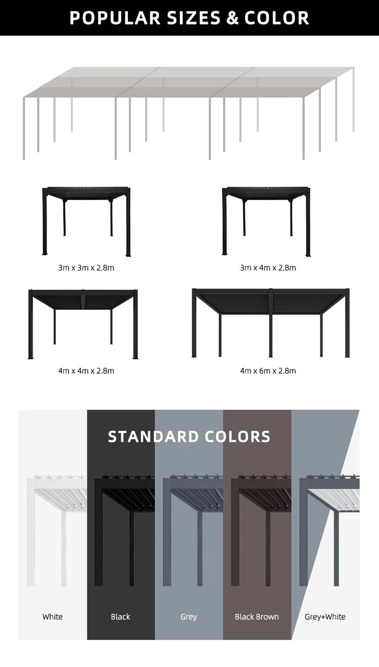 Aluminum Alloy Profile Metal Transom Upright Raw Materials Aluminum Pergola