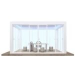 Bioclimatic Exterior Motorized Louvered Aluminium Pergola