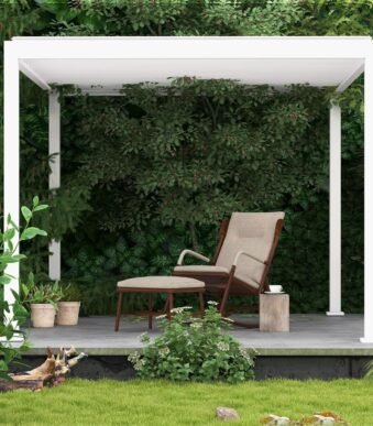 Electric Garden Bioclimatic Aluminum Pergola
