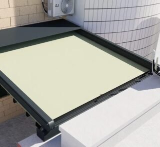 Electrical Motorized Retractable Canopy Cover for Glass Room