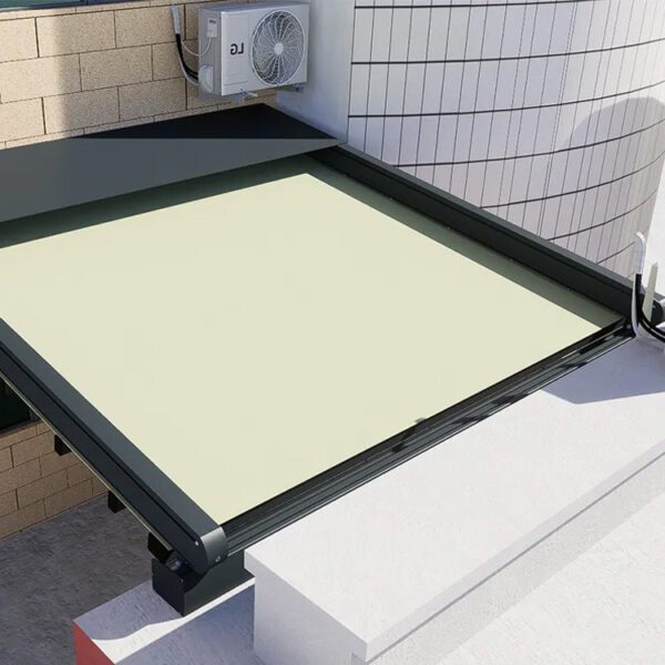 Electrical Motorized Retractable Canopy Cover for Glass Room
