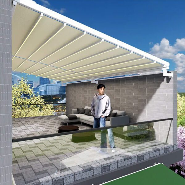 Folding Retractable Awning Roof