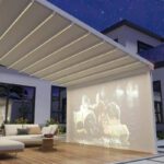 Folding Retractable Awning Roof