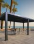 Garden Gazebo Aluminum Bioclimatic Louvered Pergola