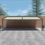 High Quality Remote Control Polyester Retractable Roof