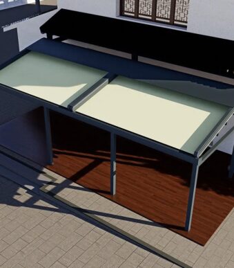 High Quality Remote Control Polyester Retractable Roof
