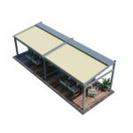High Quality Remote Control Polyester Retractable Roof