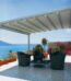 Outdoor Balcony Rainproof Sunroom Retractable Roof