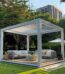 Remote Controlled with LED Lighting Louvered Pergola