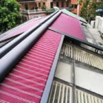 Retractable Awning Sun Shades Fabric Roof Blind