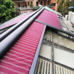 Retractable Awning Sun Shades Fabric Roof Blind