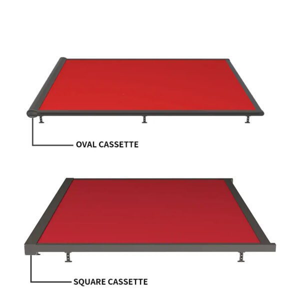Retractable Awning Sun Shades Fabric Roof Blind