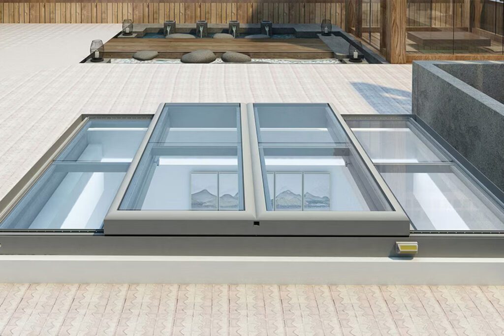 Automatic Electric Motorized Sliding Roof Skylight