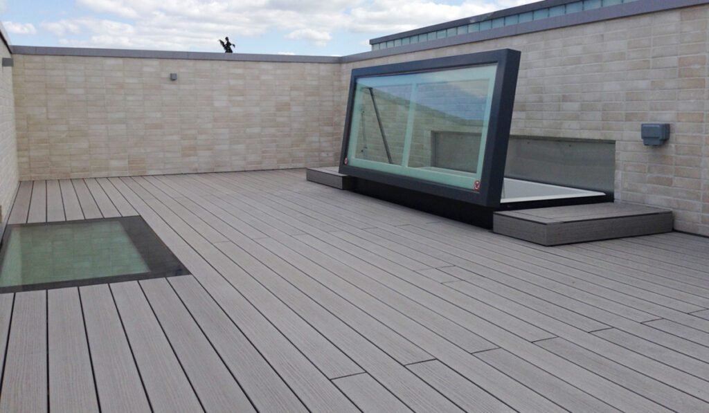 Automatic Motorized Swing Roof Skylights