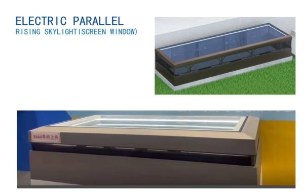 Automatic Motorized Swing Roof Skylights