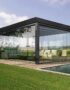 Waterproof Garden Motorized Outdoor Pergola