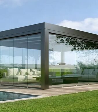 Premium Aluminum Louvered Pergola for Outdoor Garden