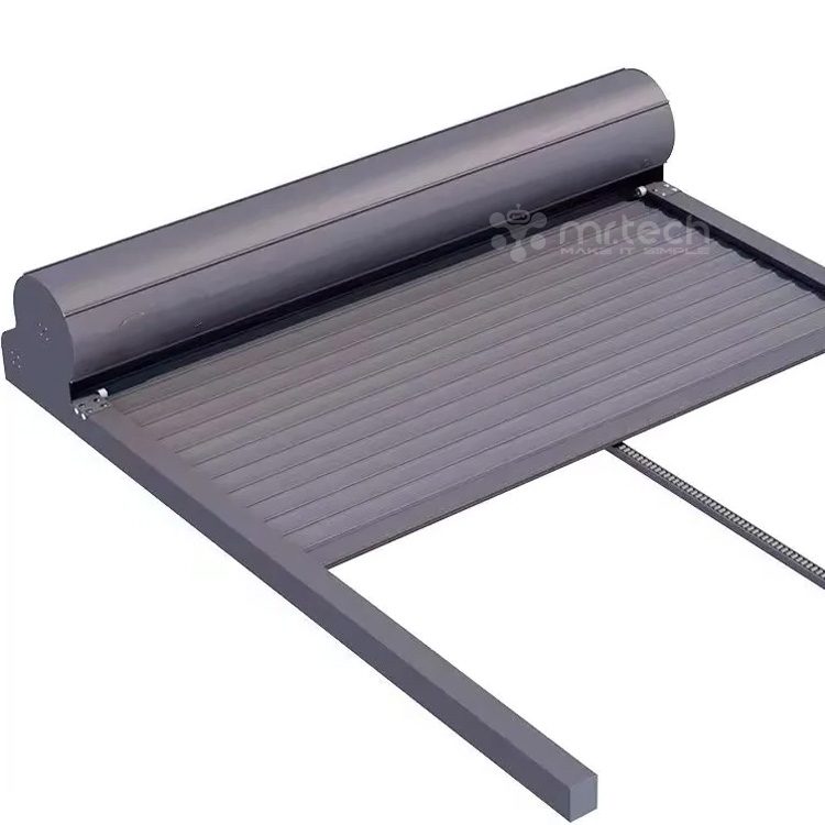 Automatic Alu Glass Roof Shutter Sunshade for House