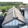 Horizontal Ceiling Aluminum Alloy Glass Roof Sunshade Roller Blinds