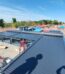 Horizontal Ceiling Aluminum Alloy Glass Roof Sunshade Roller Blinds