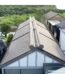 Horizontal Ceiling Aluminum Alloy Glass Roof Sunshade Roller Blinds