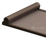 Horizontal Roller Shutter For Outdoor Glass Roof Sun Shading