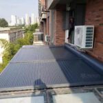 Skylight Glass Roof with Aluminum Horizontal Roller Shutters