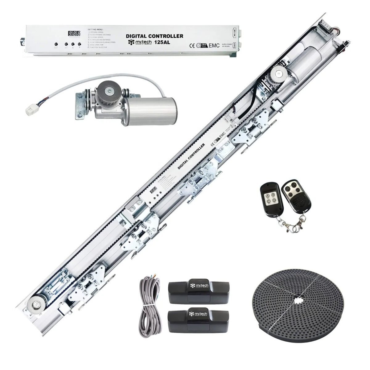 Automatic Sensor Sliding Door Opener Glass / Wooden Door Operator