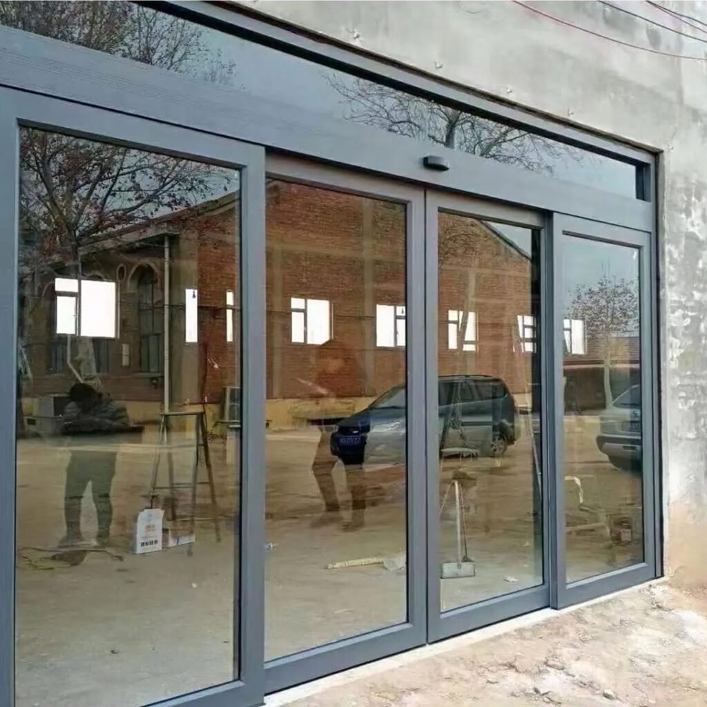 Automatic Sliding Entrance Door Opening System for Restaurants