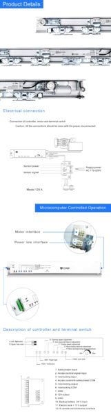 Automatic Sliding Entrance Door Opening System for Restaur 14