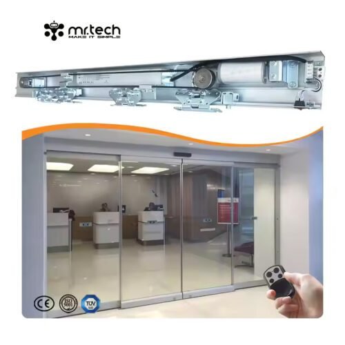 Automatic Sliding Entrance Door Opening System for Restaurants