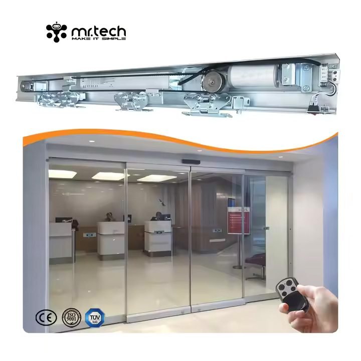 Automatic Sliding Entrance Door Opening System for Restaurants