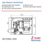 Frameless Automatic Sliding Glass Sensor Door With Motor System
