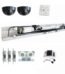 Frameless Automatic Sliding Glass Sensor Door With Motor System