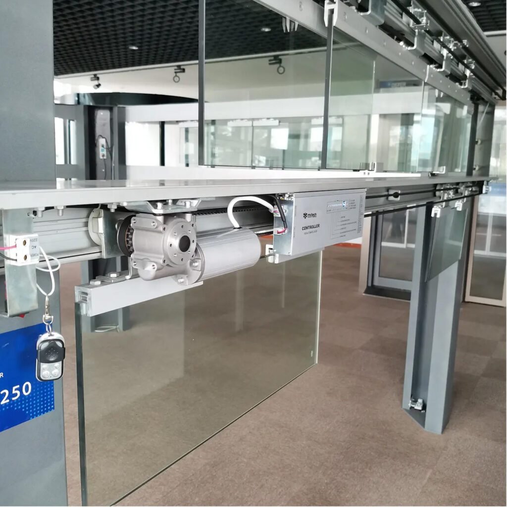 Heavy Duty Electric Sliding Glass Door Motor for Commercial Shop