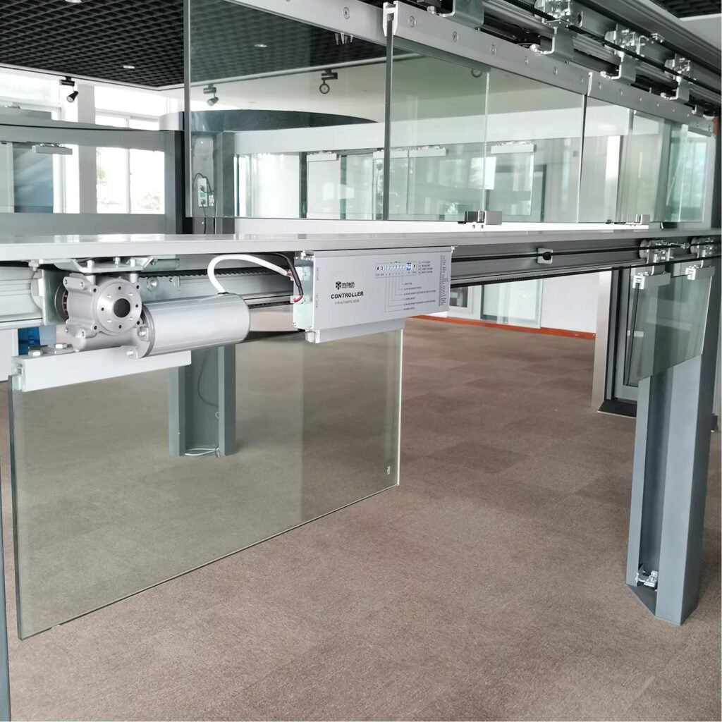 Heavy Duty Sliding Door Opener Electric Dual Door Motor Machine
