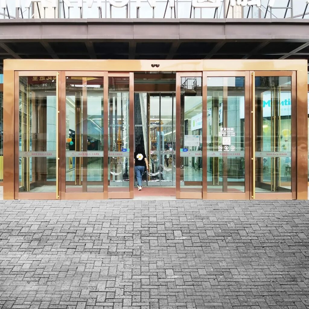 Heavy Duty Sliding Door Opener Electric Dual Door Motor Machine