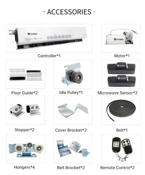 High Quality Automatic Sliding Glass Doors Operator for Commercial