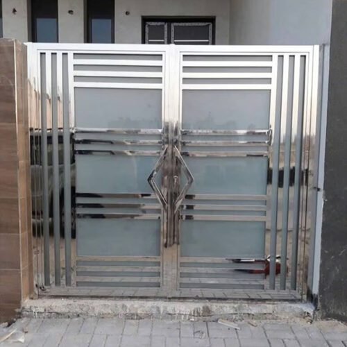 Latest Design Stainless Steel Main Gate