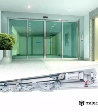 Modern Sensor Glass Automatic Sliding Door Operators for Hotels